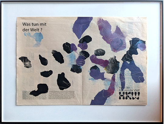 Ellen Louise Weise — C.A.R. Rohse studios Hamburg, Was tun mit der Welt?, Druck-Serie